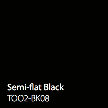 Semi-flat Black