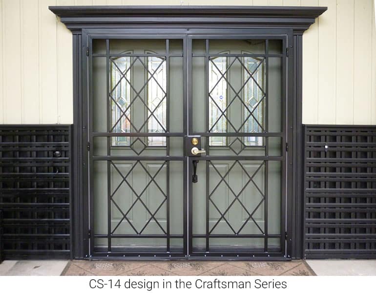 Security Doors And Window Guards, Iron Security Doors For Sliding Glass Doors